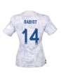 Ženski Nogometna dresi replika Francija Adrien Rabiot #14 Gostujoči SP 2022 Kratek rokav
